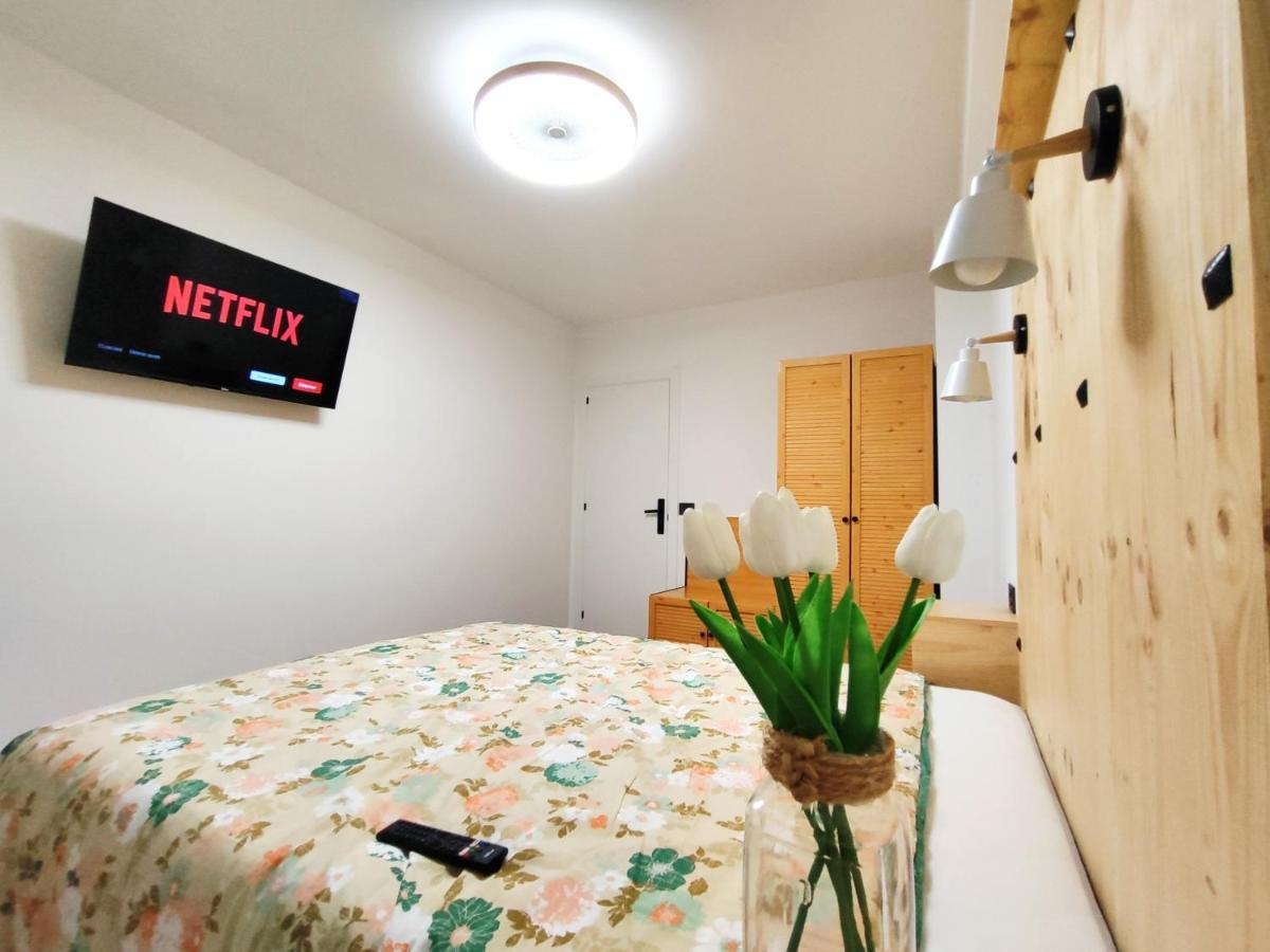 Tranquilo Apartamento Con Parking Gratis Vigilado 24H Vigo Exteriör bild