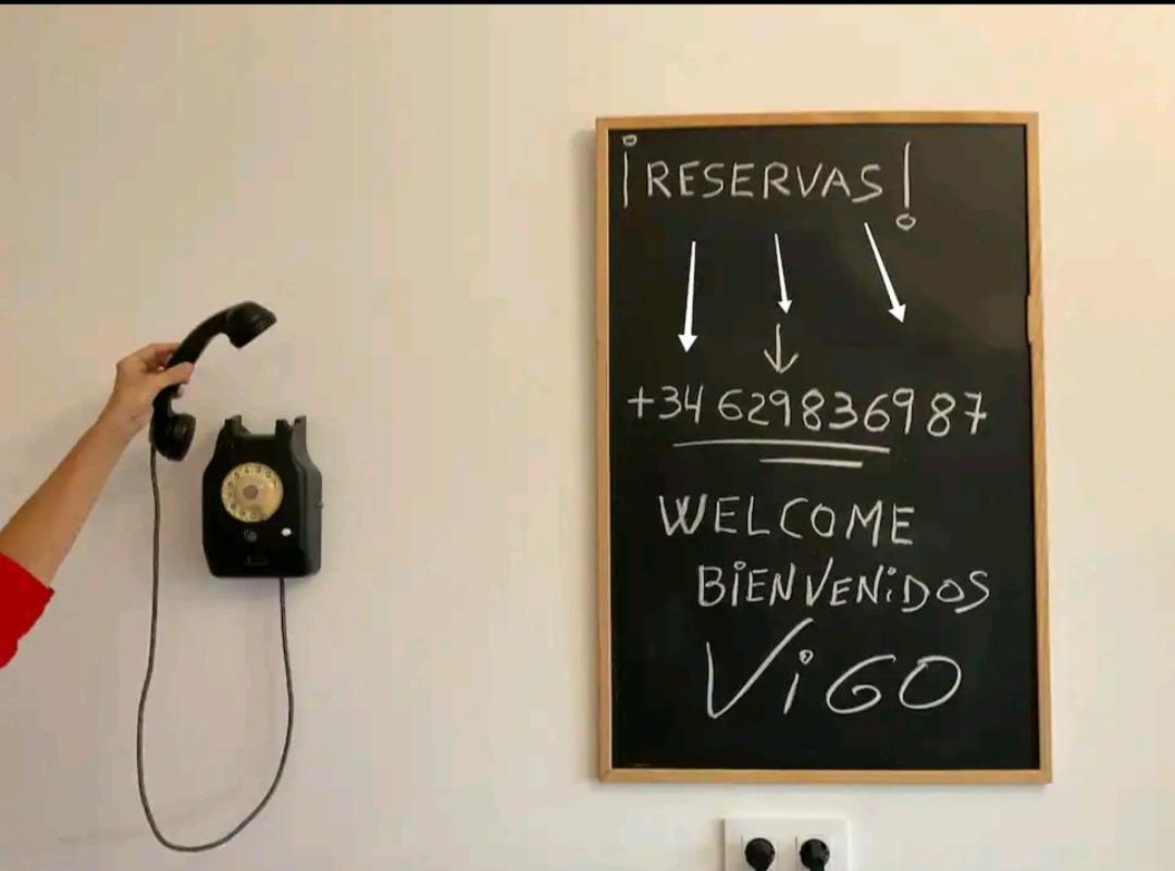 Tranquilo Apartamento Con Parking Gratis Vigilado 24H Vigo Exteriör bild